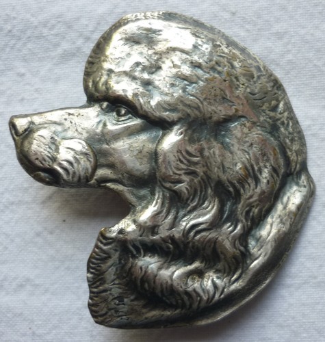 Pudel plakette löwenschur - plakette,