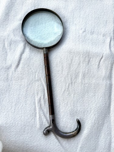 Antike sterling silber lupe - sterling,
