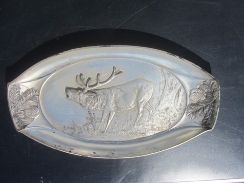 Platte wmf jugendstil hirsch - platte,