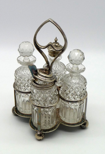 Silber versilbert menage - silber/versilbert,