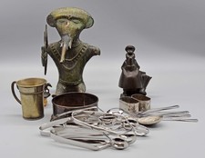 Konvolut Metallartikel Bronze