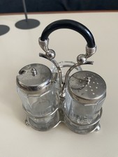 Menage Set, Antik, Versilbert