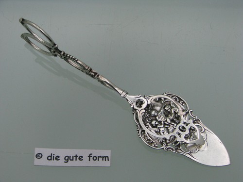 Gebäckzange silber 800 - gebÄckzange, --