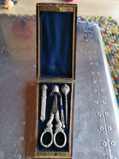 Nachlass Antik Reise Nähset