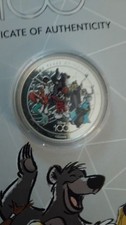 Silbermünze 100 Jahre DISNEY