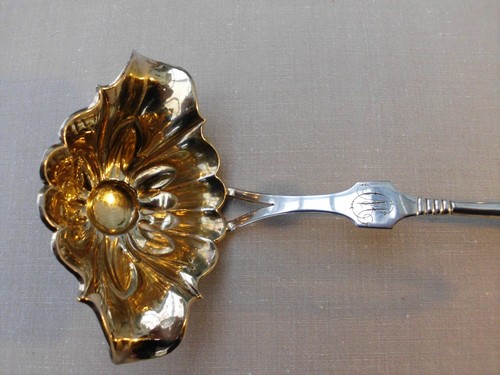 Biedermeier silberkelle - biedermeier,