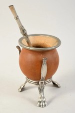 Antikes Eberle Mate Set Anfang