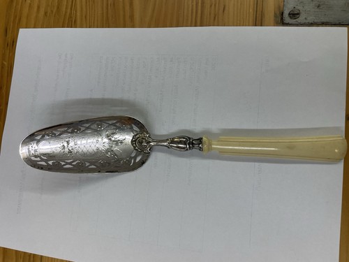 Tortenheber aus silber - tortenheber,